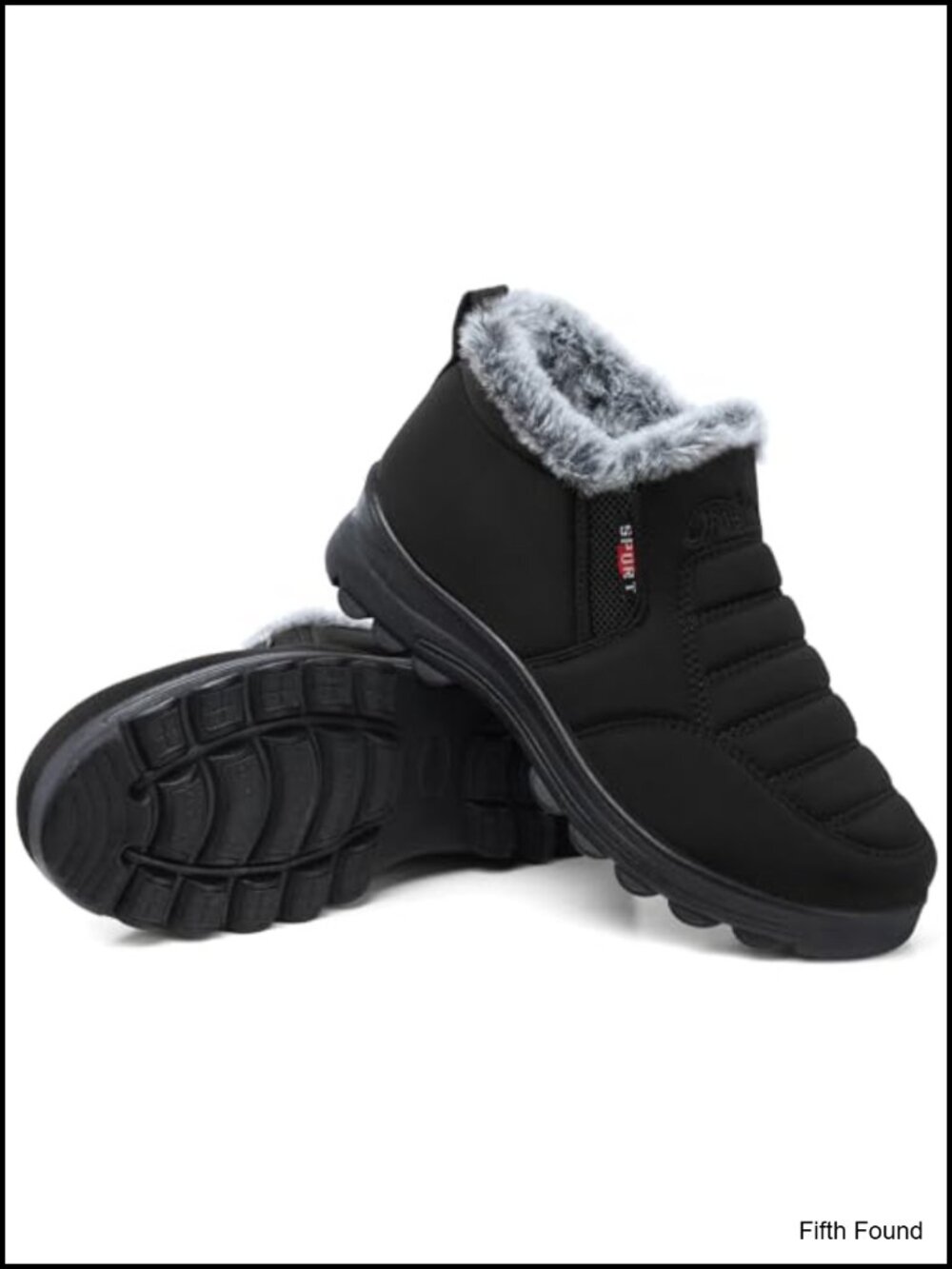 Women's Winter Snow Boots Warm Faux Fur Lined Non Slip Ankle Boot